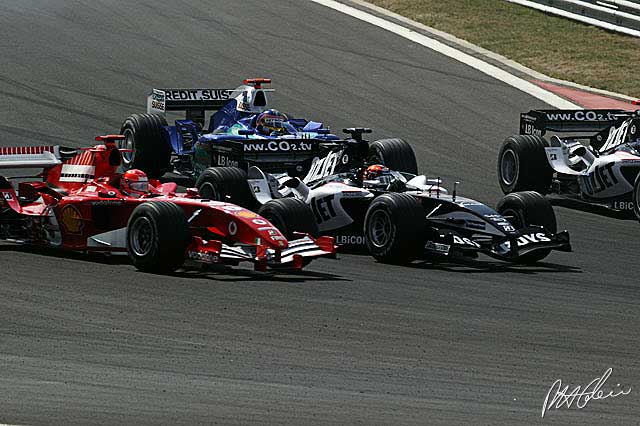 The driving of Michael Schumacher