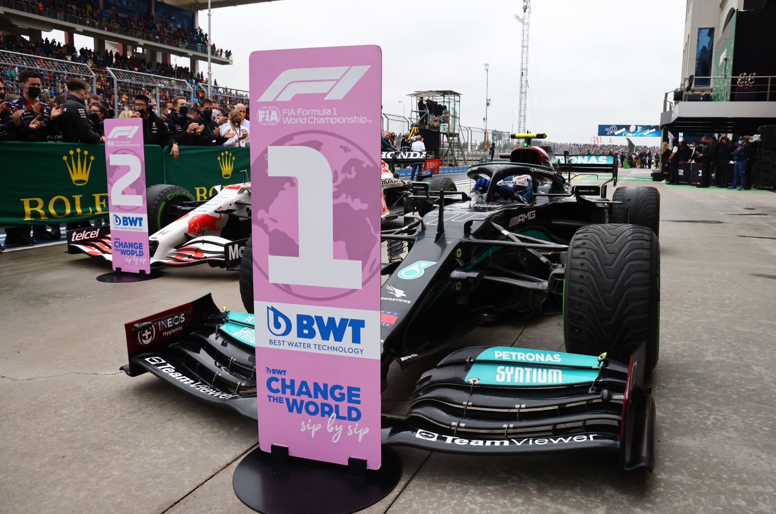 Mercedes faster after surprising engine boost