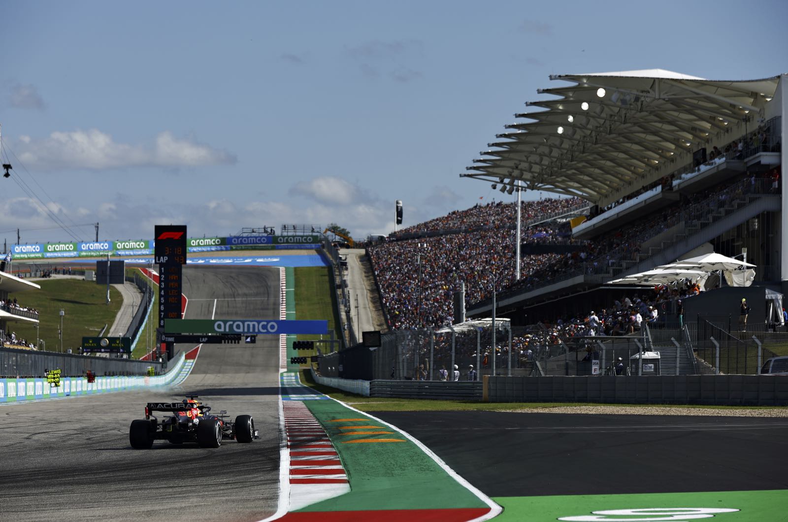 Verstappen's eyes completely black in Austin race