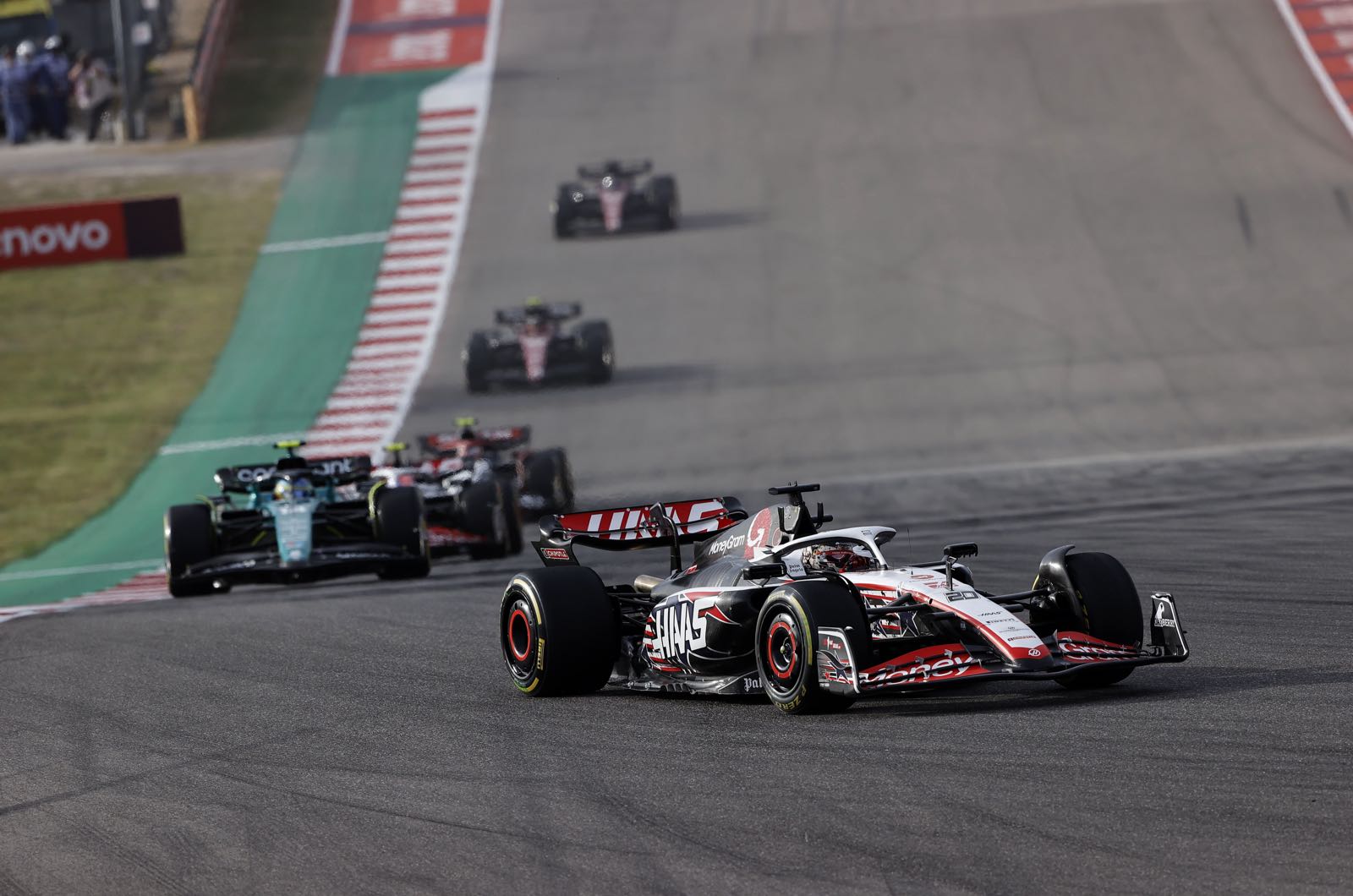 Haas and Aston Martin struggle with upgraded cars