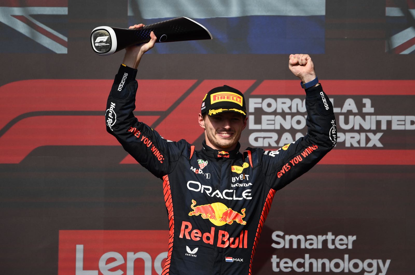 US GP happy Verstappen no longer winning