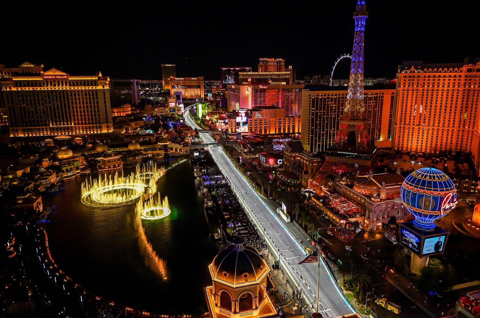 Verstappen still has a chance in flooded Vegas