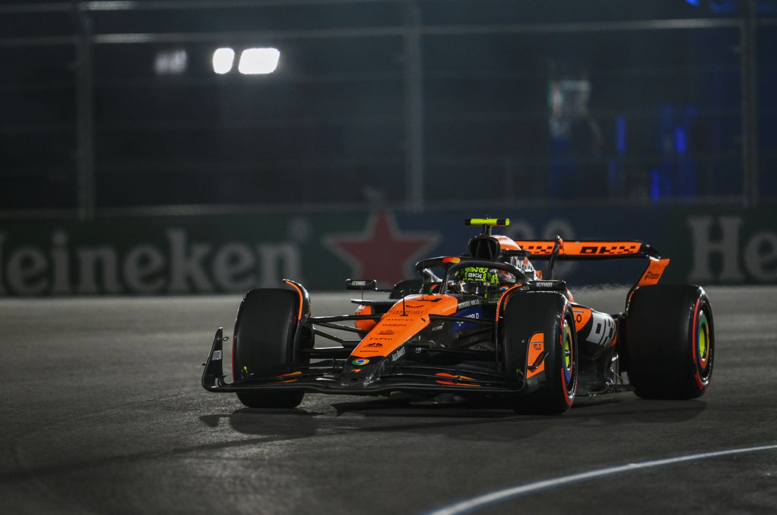 Qualifying Report - Norris takes wet Las Vegas pole