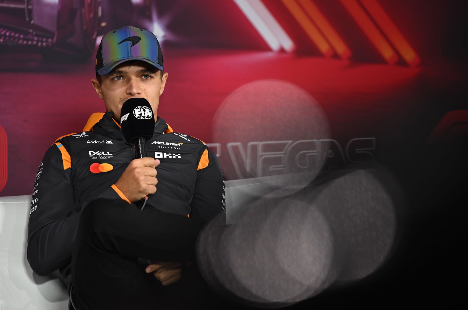 Norris fined for post-race F-bomb after Vegas GP
